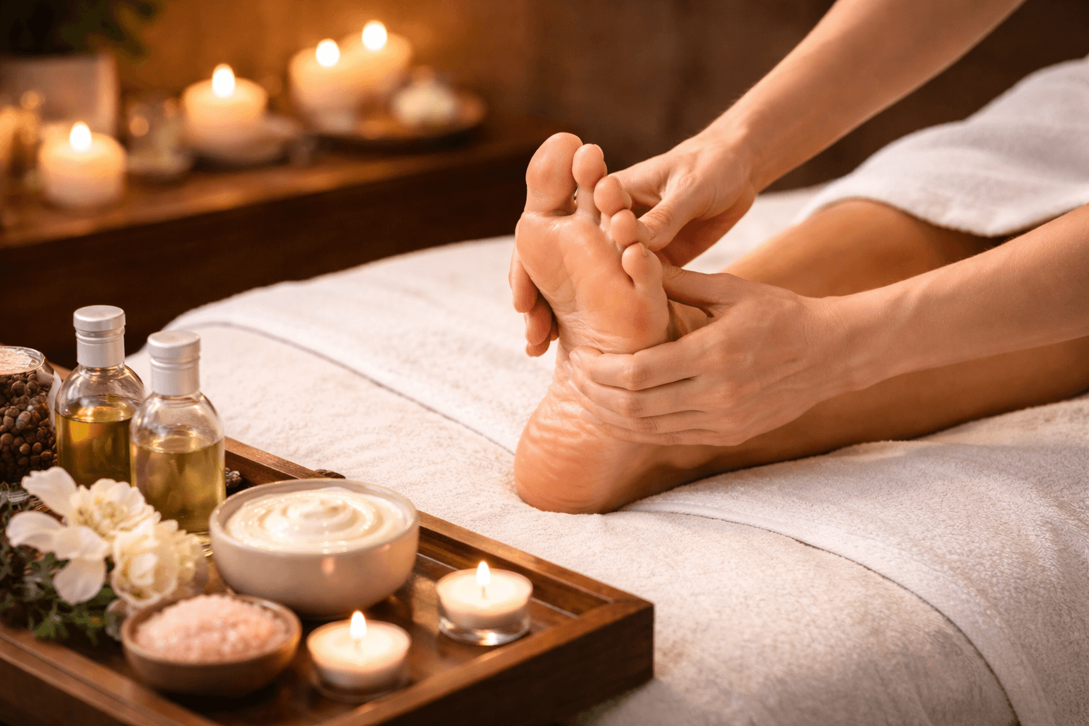 Fußmassage