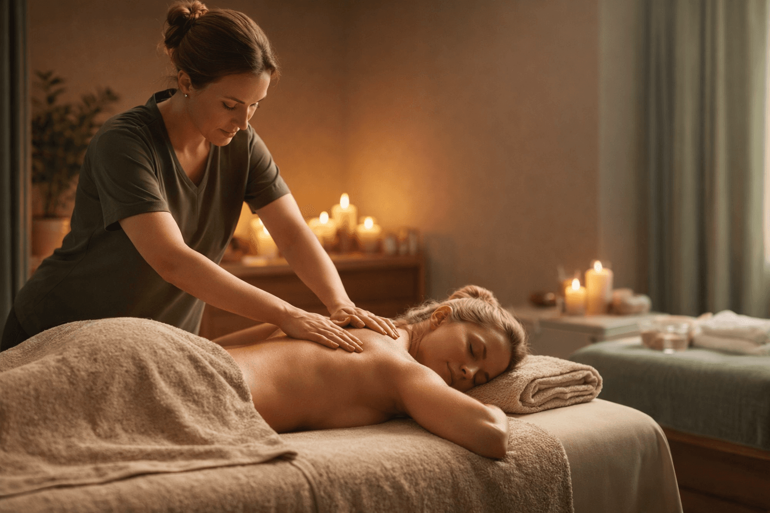 Schwedische Massage